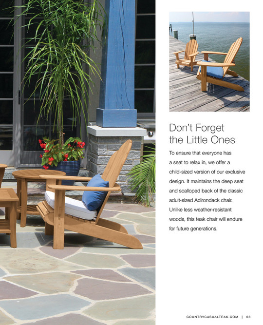 Country Casual Teak Country Casual Teak Teak Outdoor Furniture Retail Catalog 2023 Page 6263